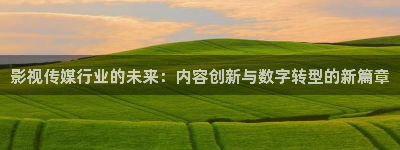 七色桃花影院：影视传媒行业的未来：内容创新与数字转型的新篇章